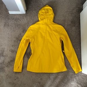 Lole Sz 4-6 Yellow Rain Jacket